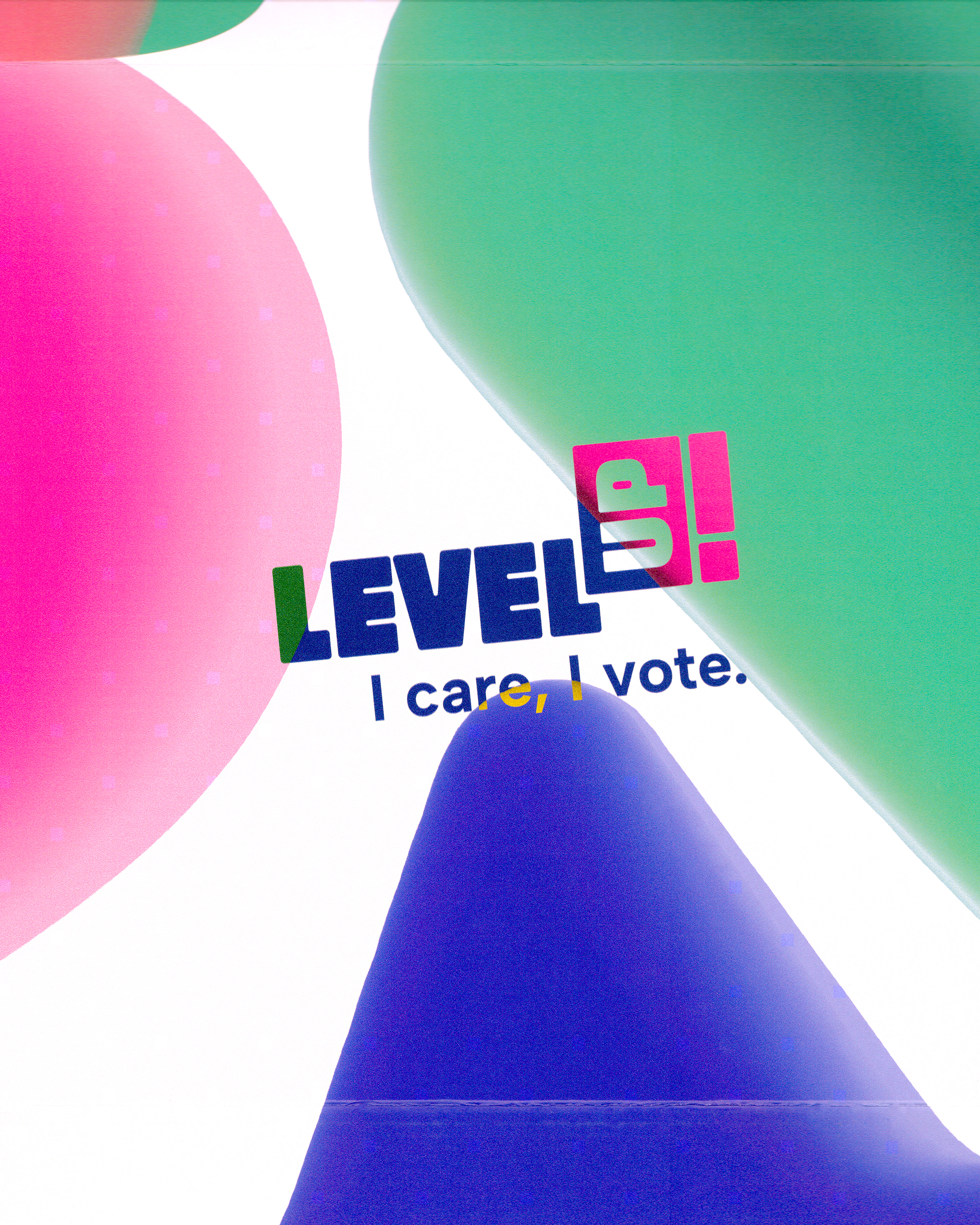 Printed version of the LevelUP! logo.